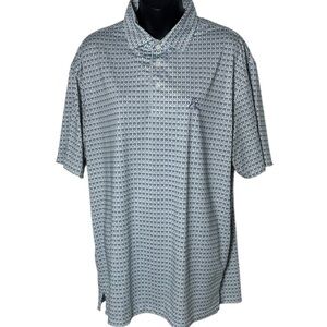 Rhoback men’s large Queen City Charlotte mini crowns polo golf tee